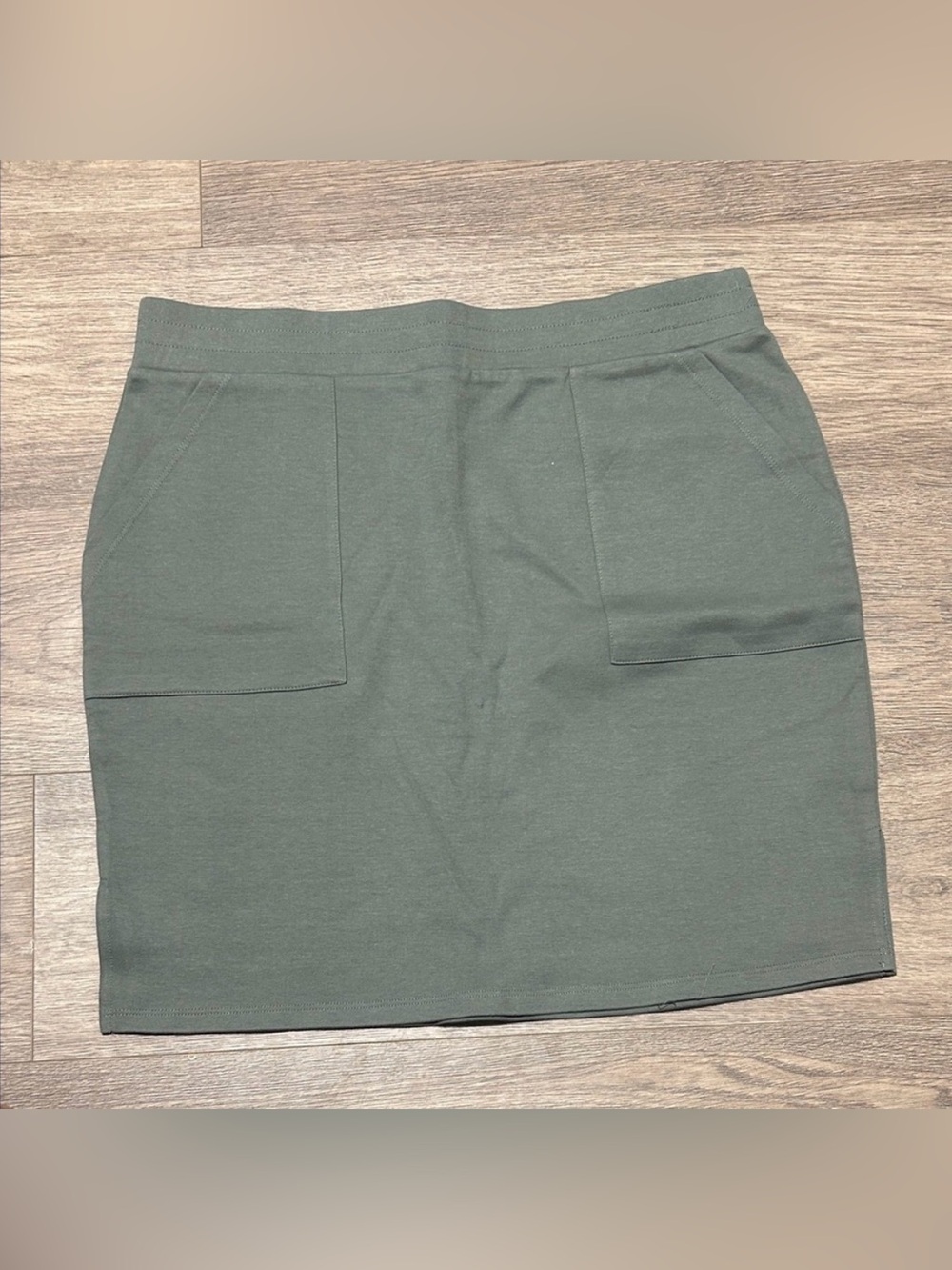 Forever 21 Olive Pencil Skirt